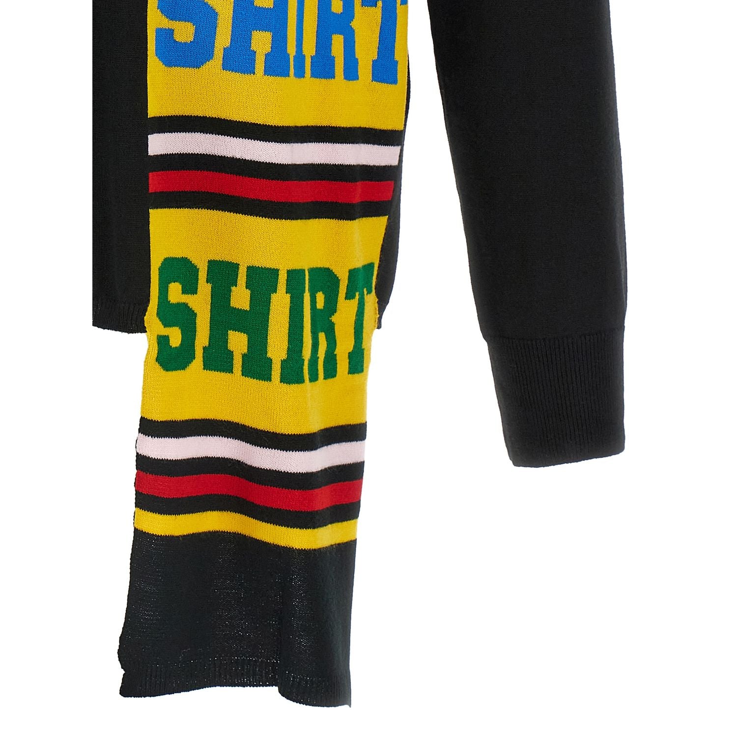 Comme Des Garçons Black Acetate Cardigan