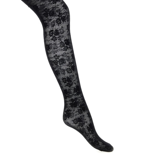 Valentino Garavani Black Polyamide Socks