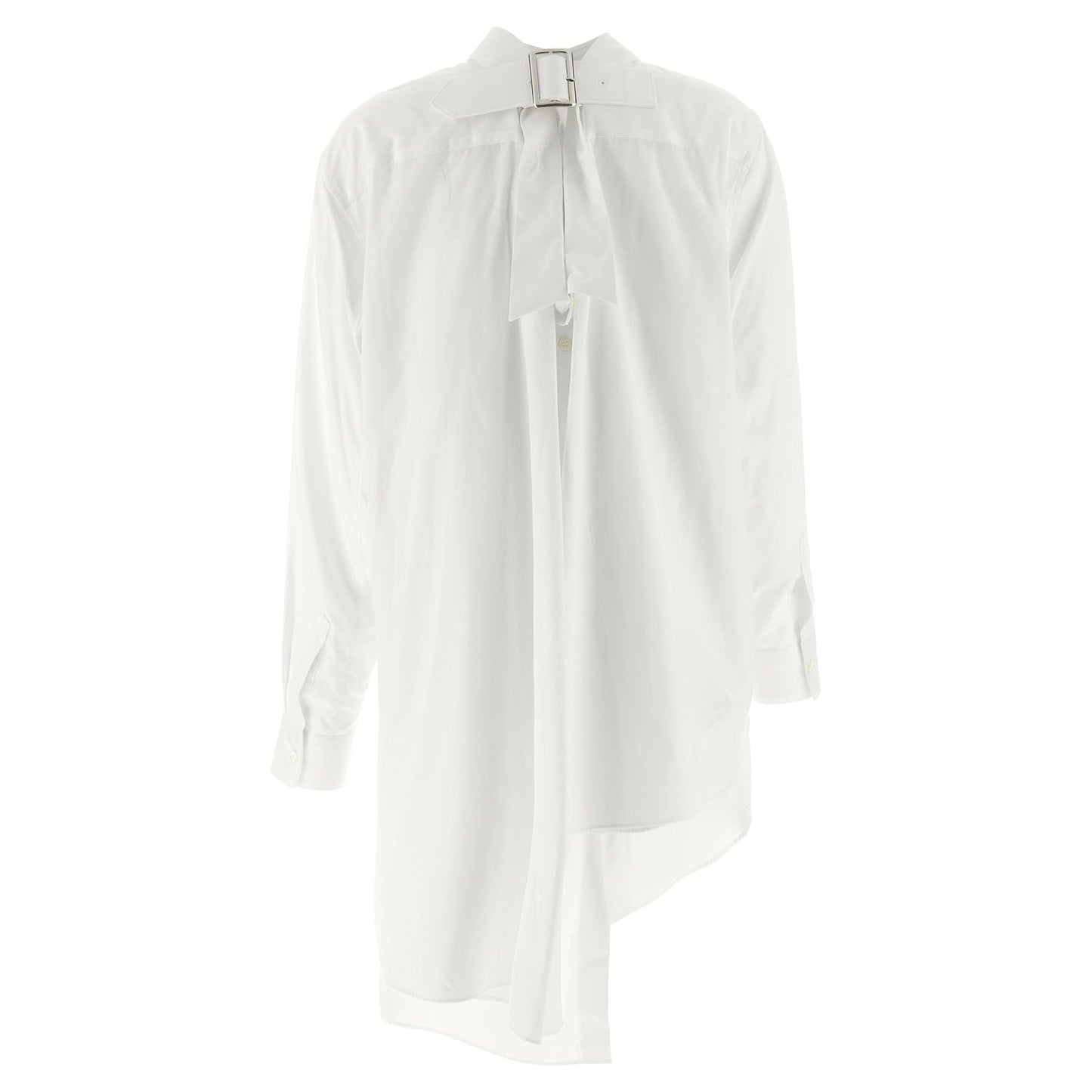 Comme Des Garçons White Cotton Blouse