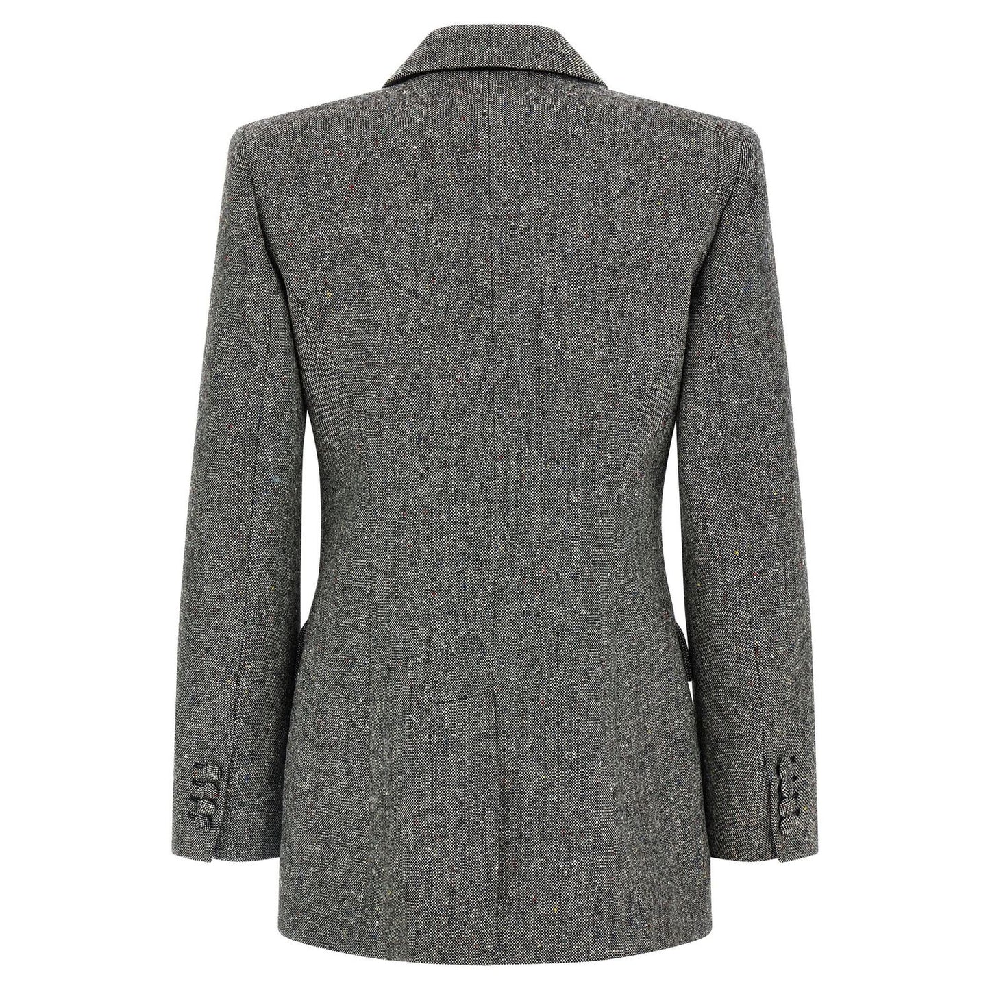 Valentino Garavani Gray Virgin Wool Blazer