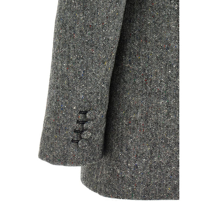 Valentino Garavani Gray Virgin Wool Blazer