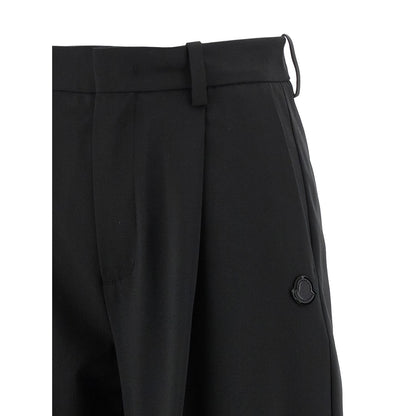 MONCLER GENIUS Black Polyester Dress Pants