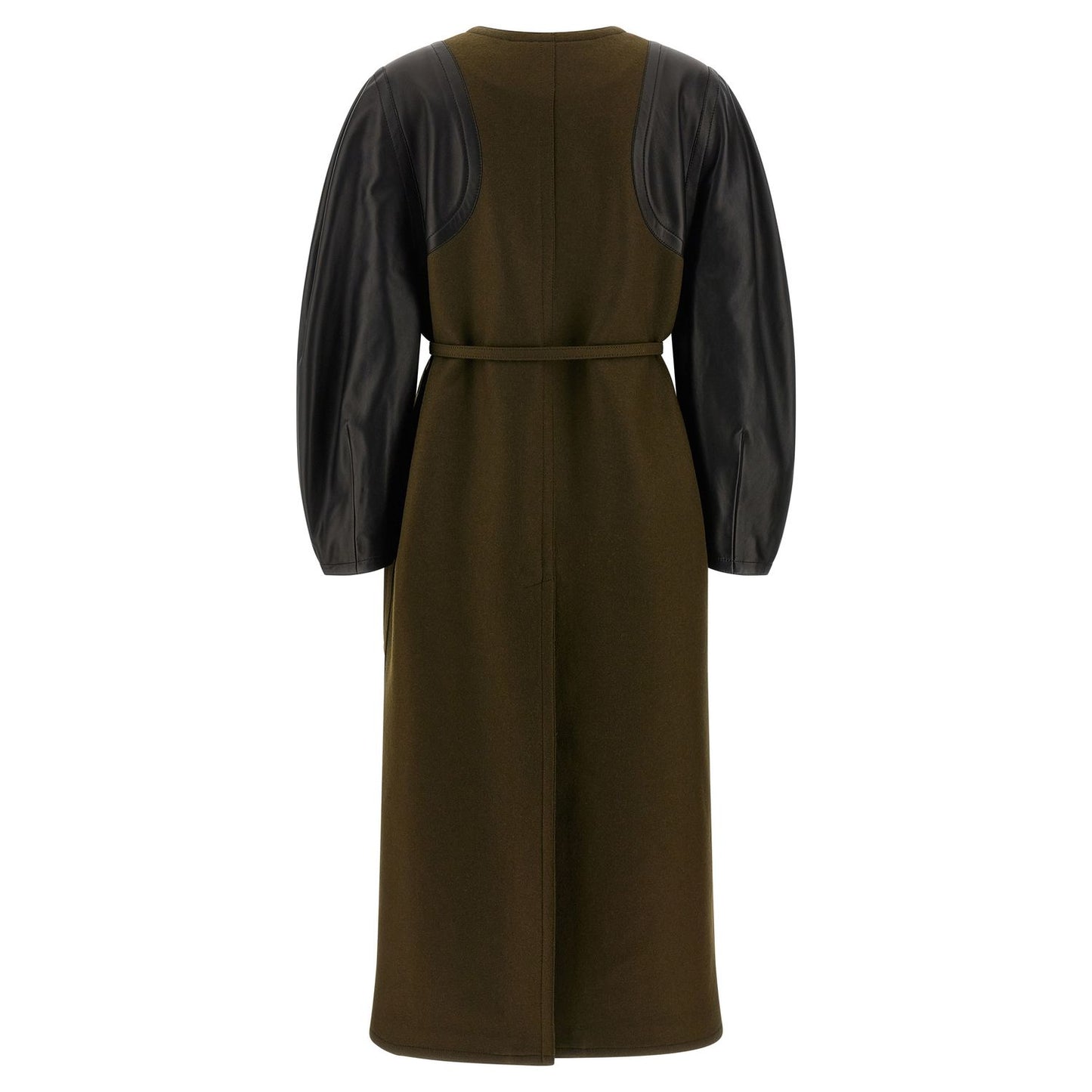 Fendi Bicolor Viscose Coat
