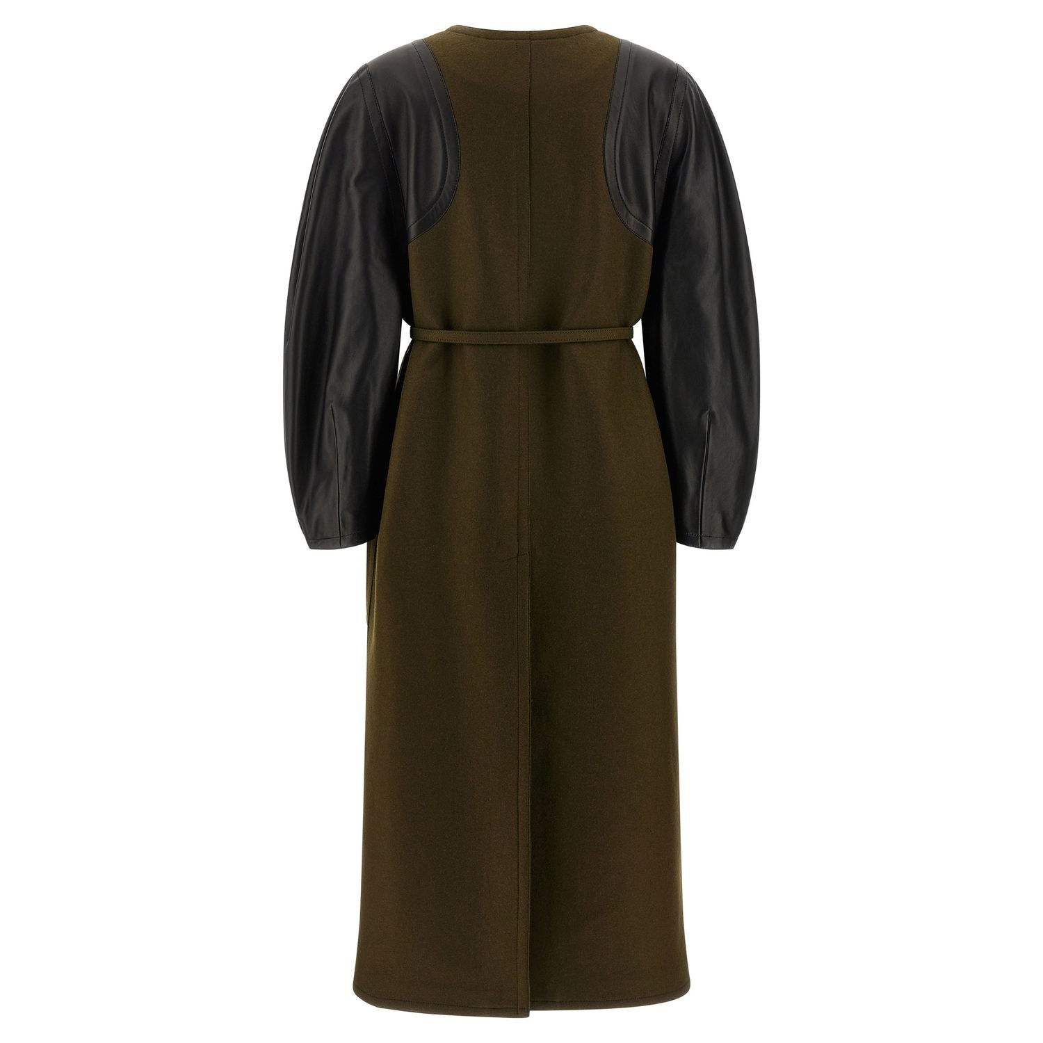 Fendi Bicolor Viscose Coat