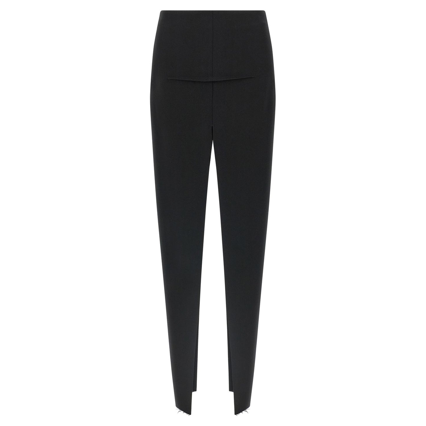 Rick Owens Black Virgin Wool Mini Skirt