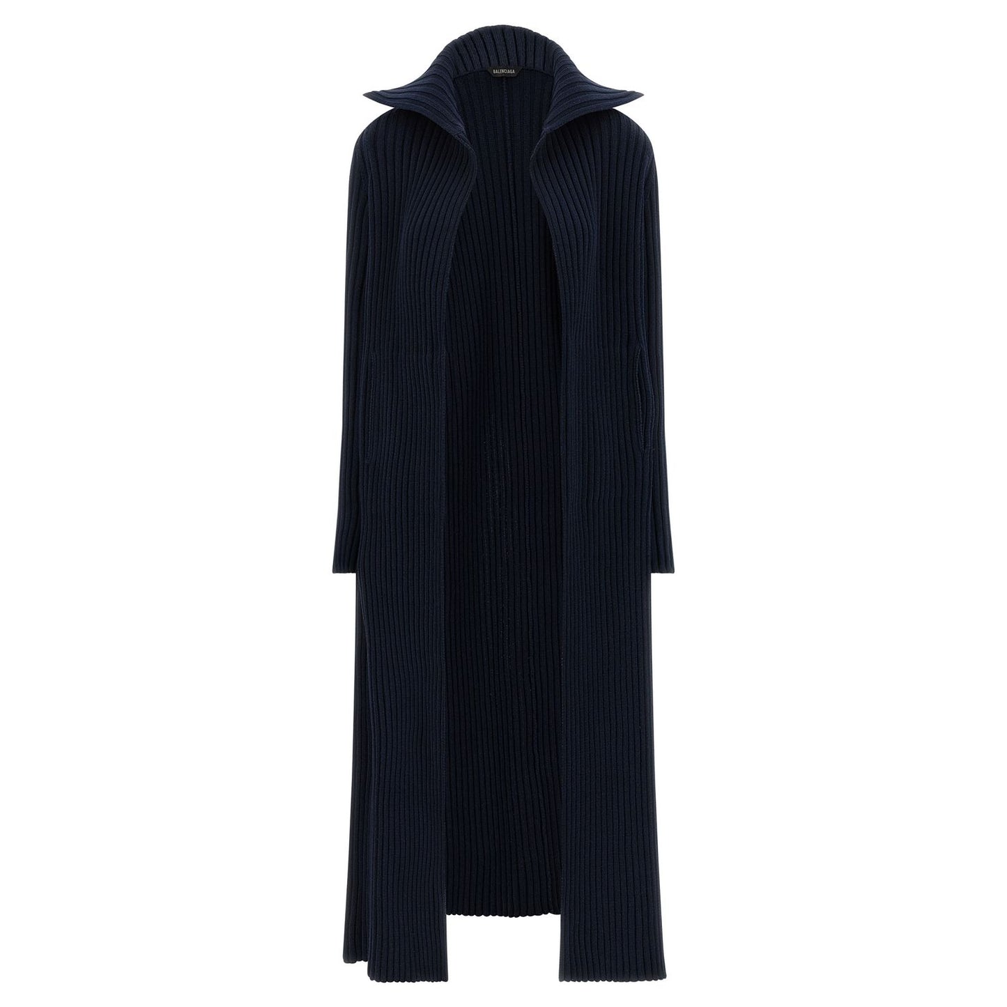 Balenciaga Blue Polyester Cardigan