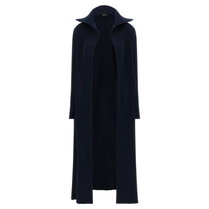 Balenciaga Blue Polyester Cardigan