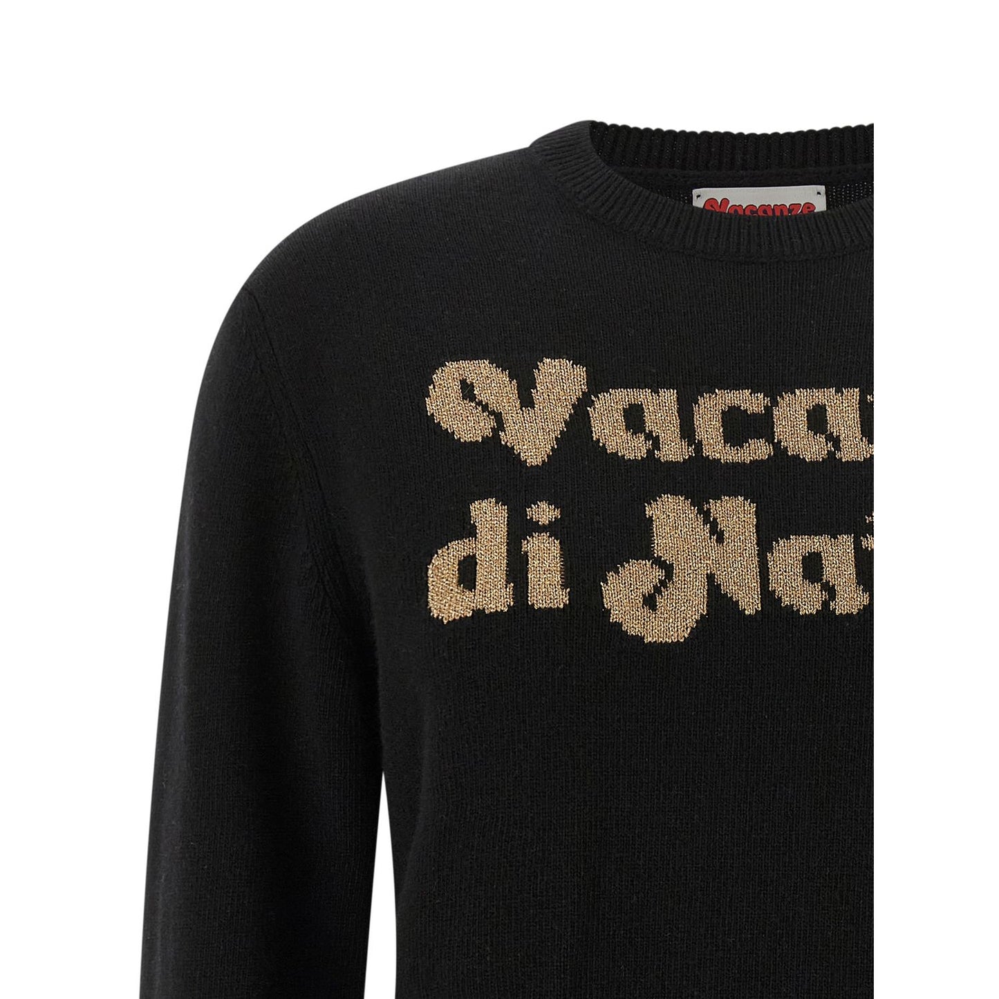 MC2 Saint Barth Black Wool Cardigan