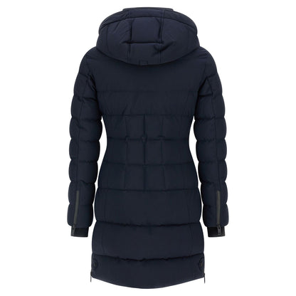 Moose Knuckles Blue Nylon Parka