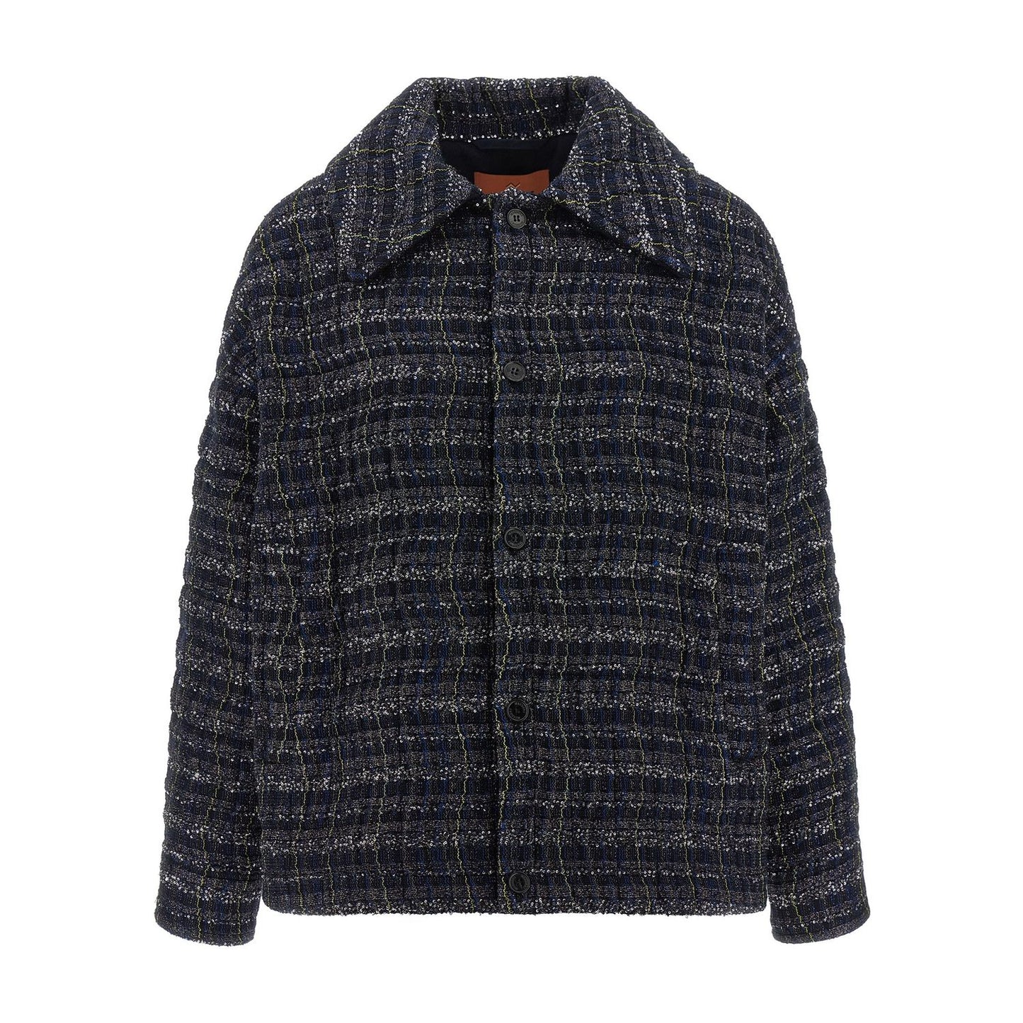 Missoni Blue Viscose Coat