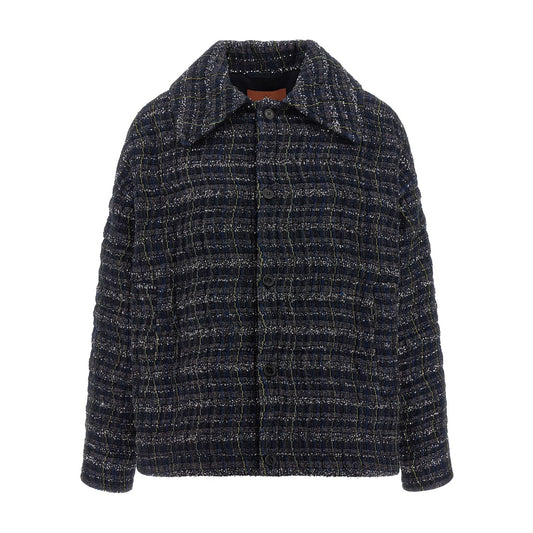 Missoni Blue Viscose Coat