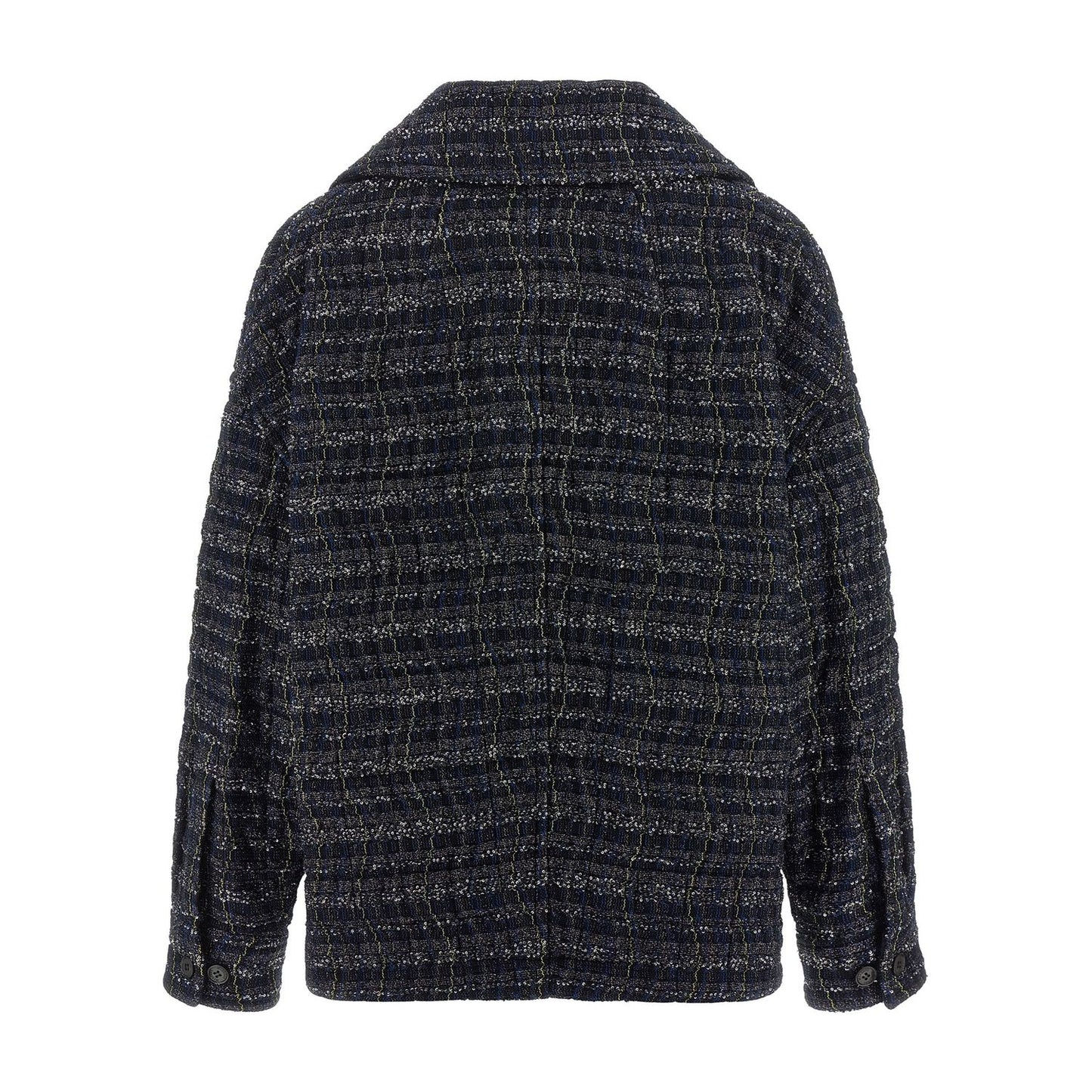 Missoni Blue Viscose Coat