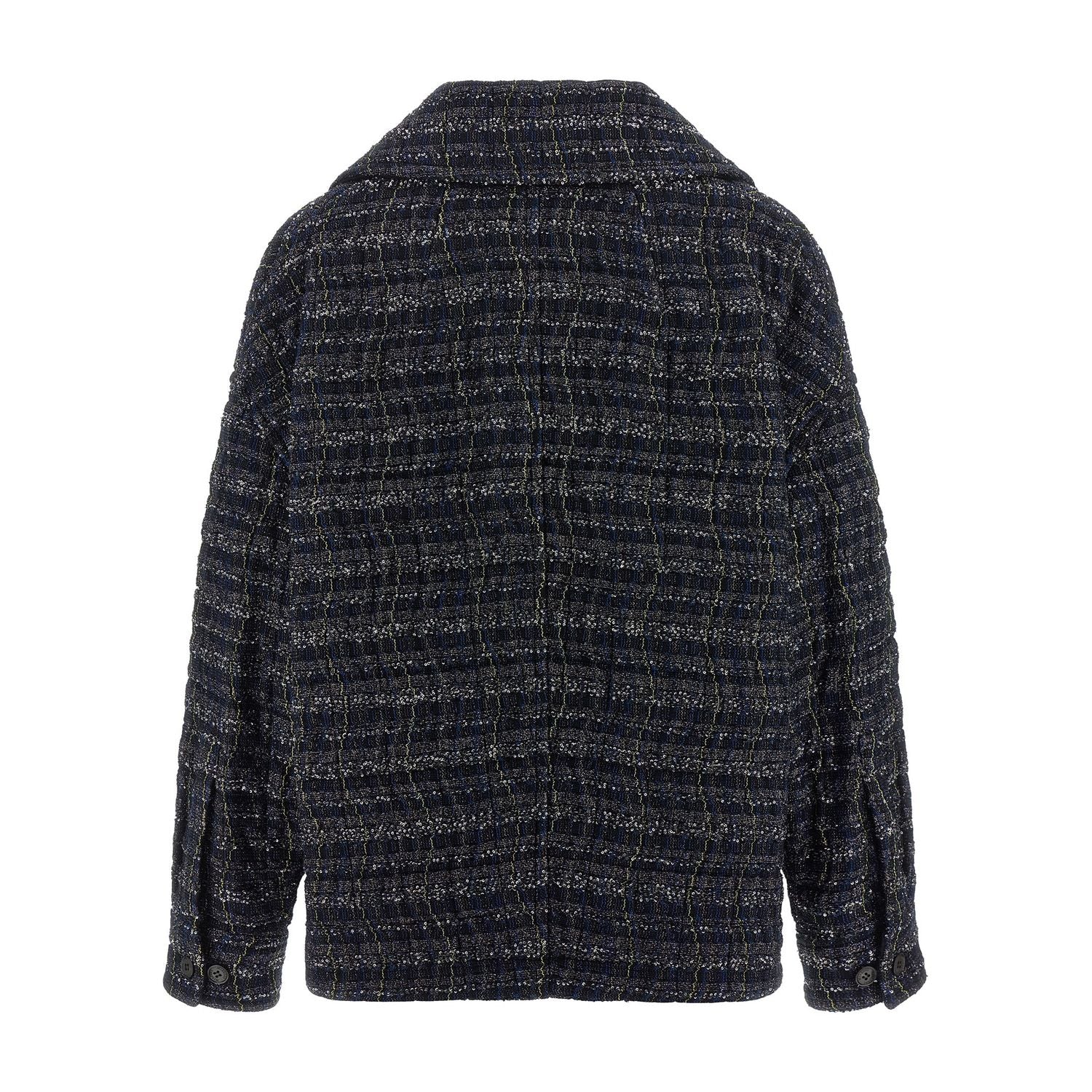 Missoni Blue Viscose Coat