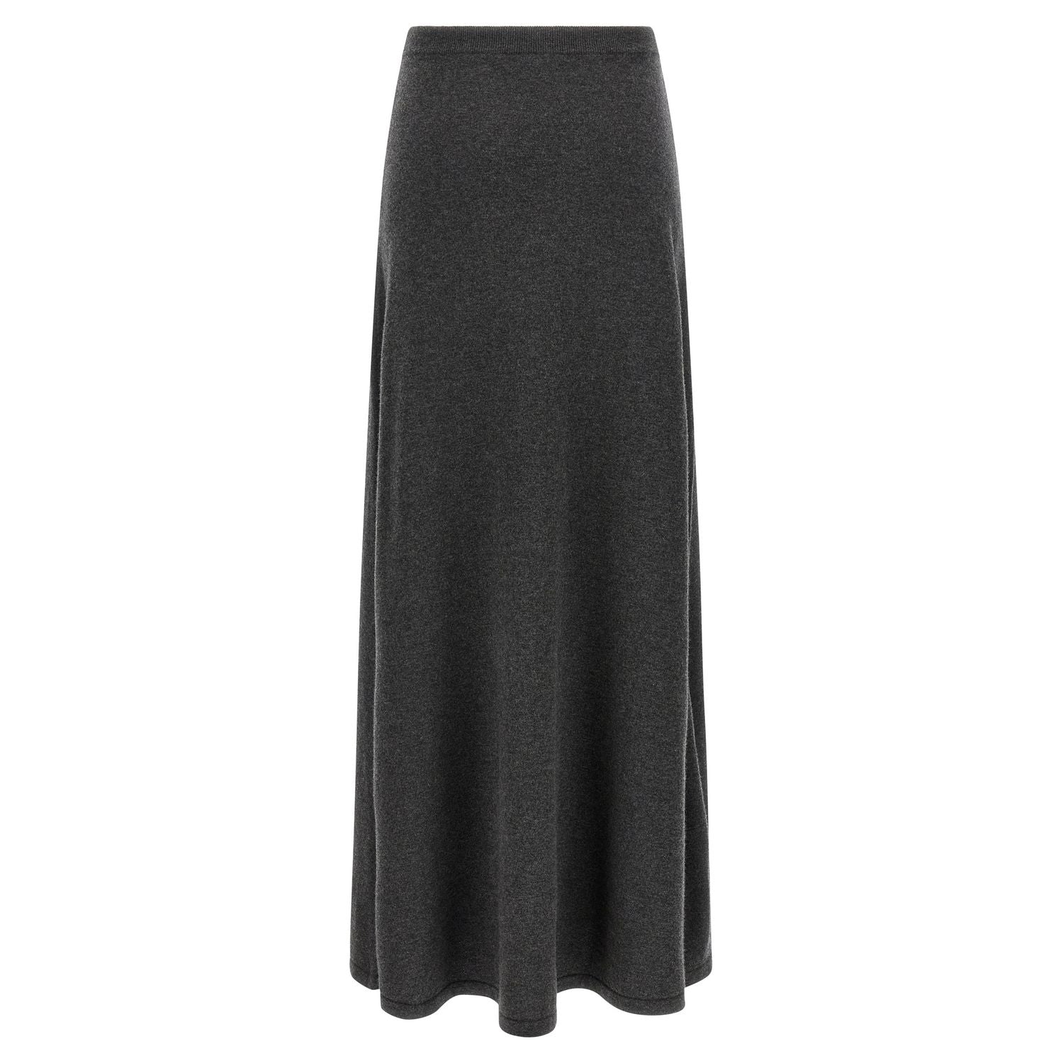 Balenciaga Gray Wool Mini Skirt