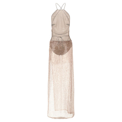The Andamane Multicolor Polyester Long Dress