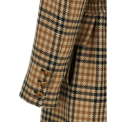Valentino Garavani Brown Virgin Wool Coat