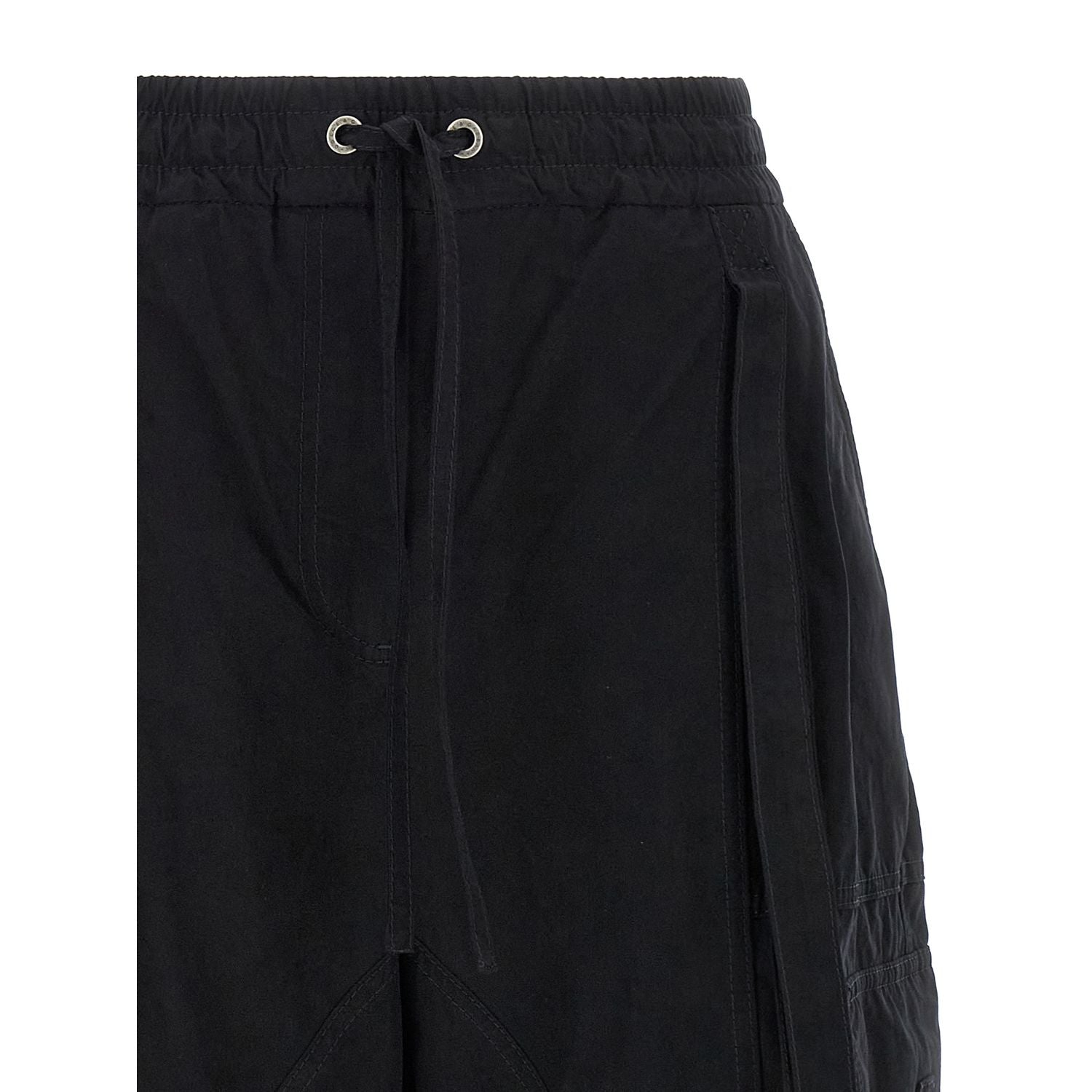 Dolce & Gabbana Black Cotton Cargo Pants