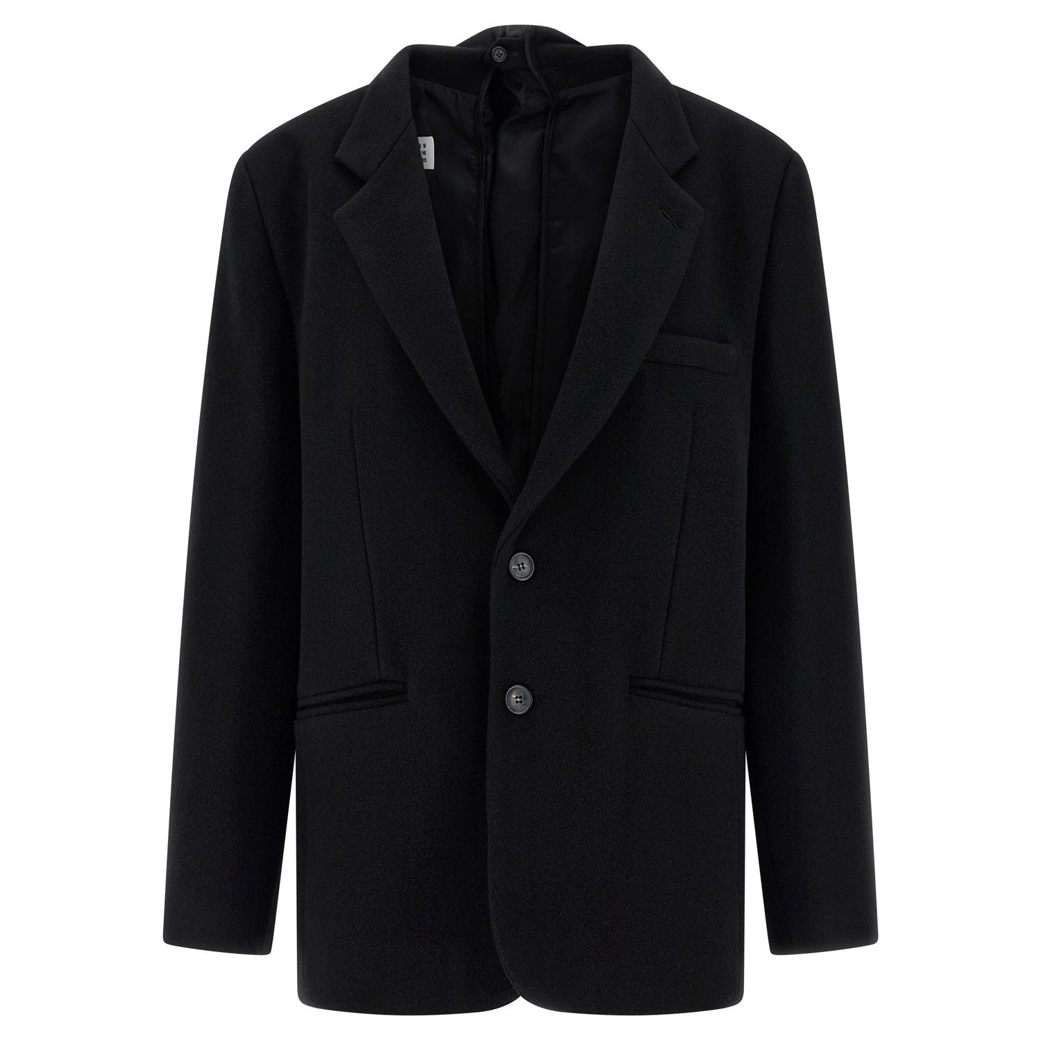 MM6 Maison Margiela Black Virgin Wool Blazer