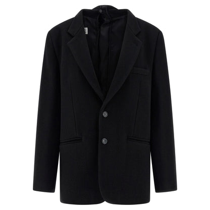 MM6 Maison Margiela Black Virgin Wool Blazer