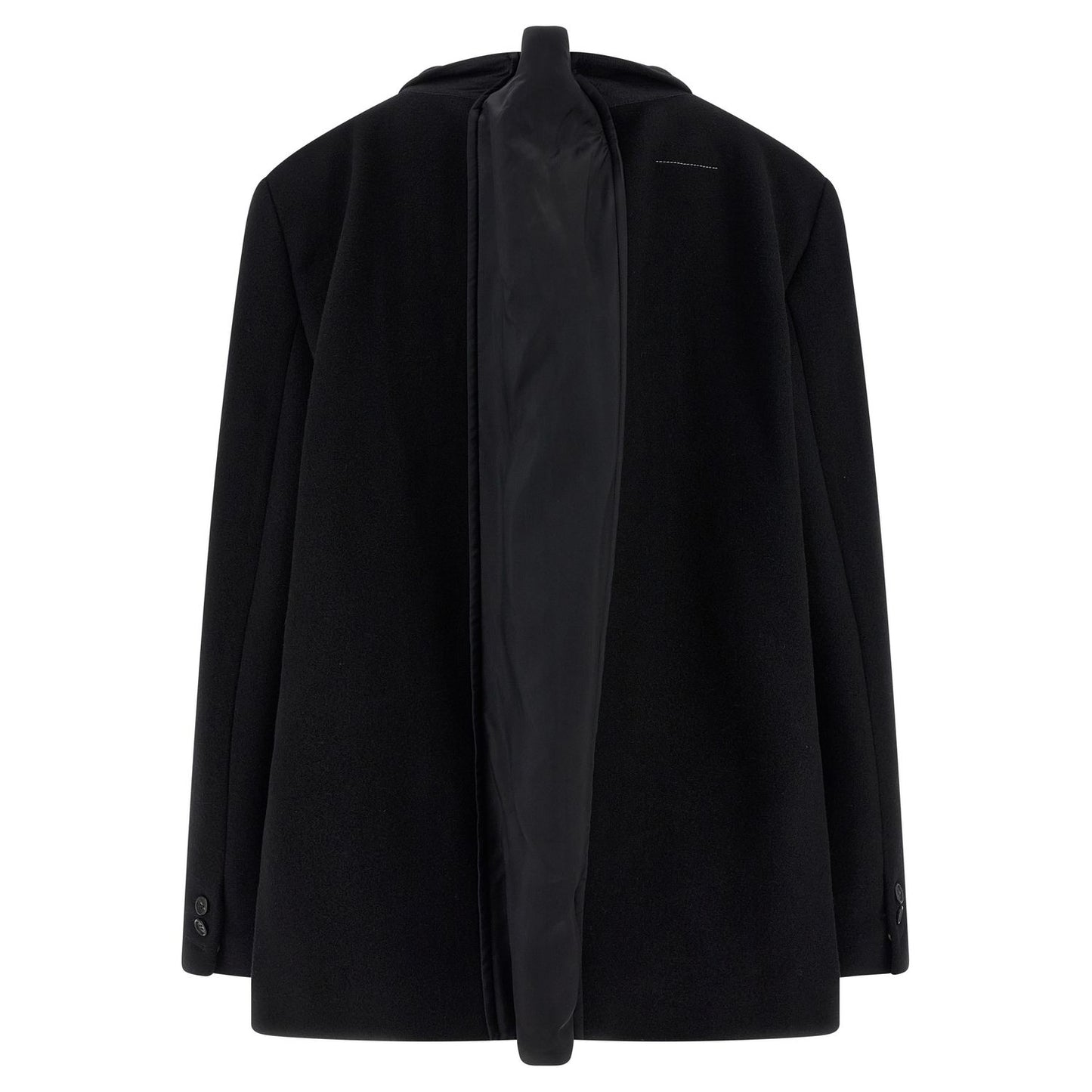 MM6 Maison Margiela Black Virgin Wool Blazer
