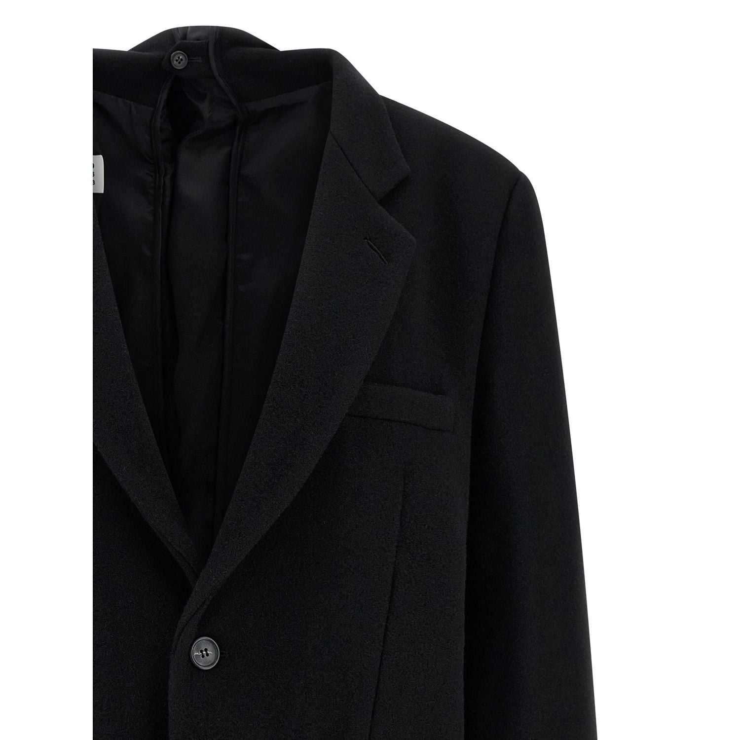 MM6 Maison Margiela Black Virgin Wool Blazer