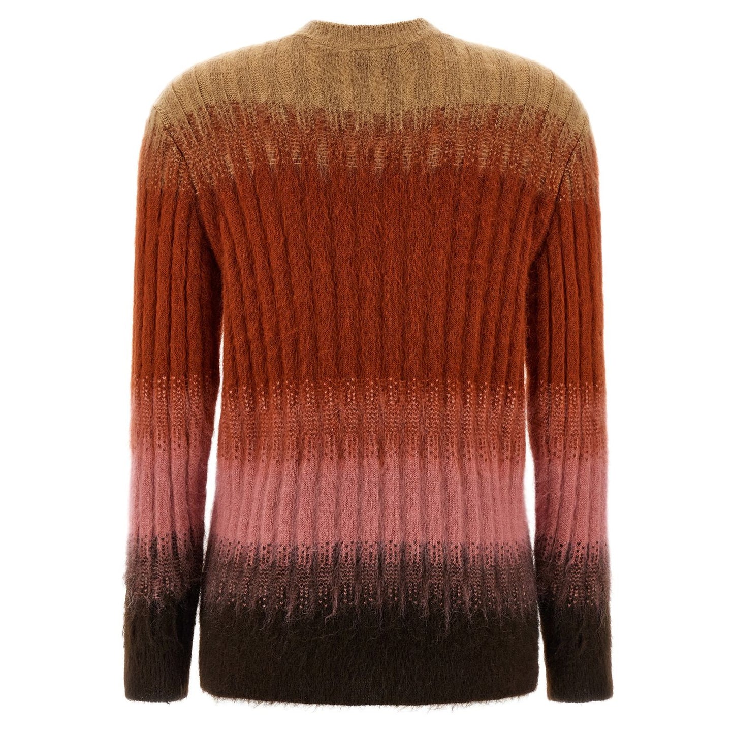 Fendi Multicolor Wool Cardigan