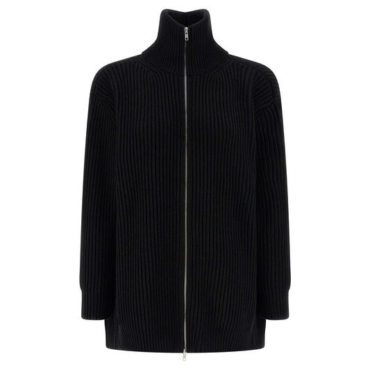 MM6 Maison Margiela Black Wool Short Dress