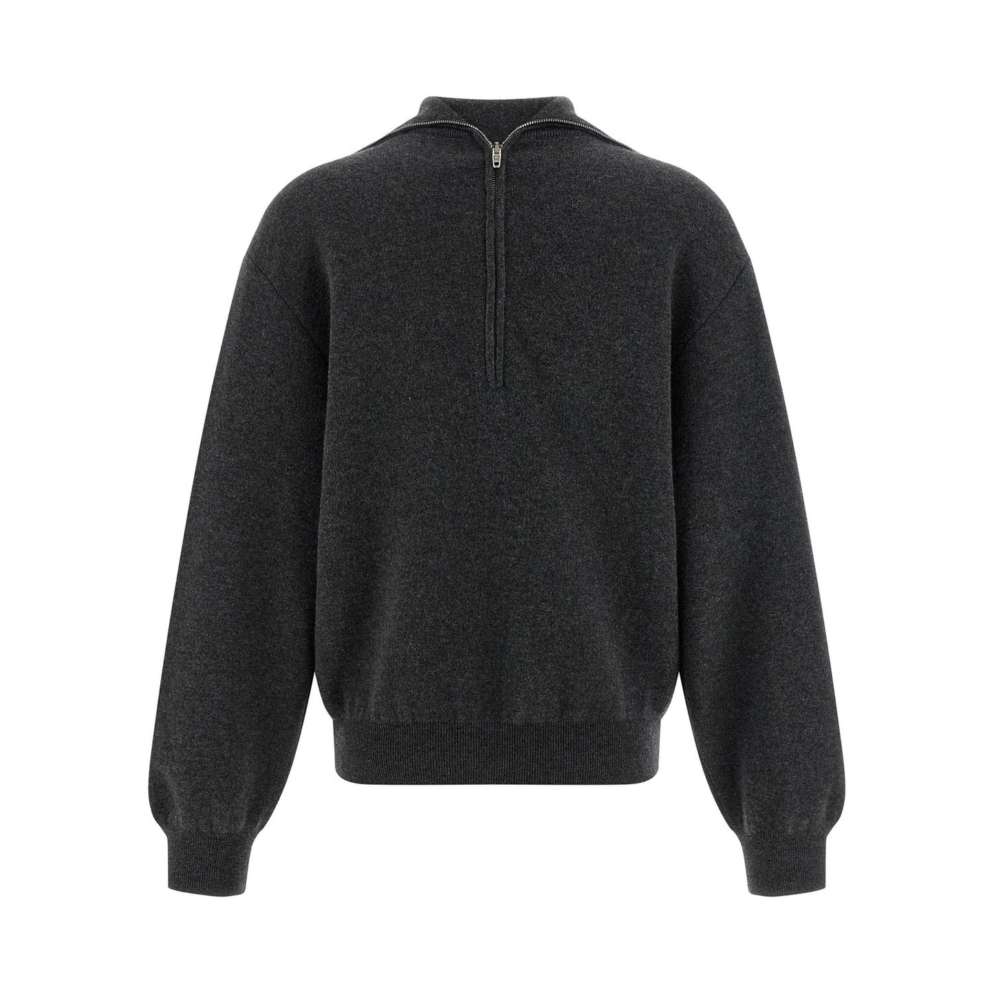 Balenciaga Gray Wool Cardigan