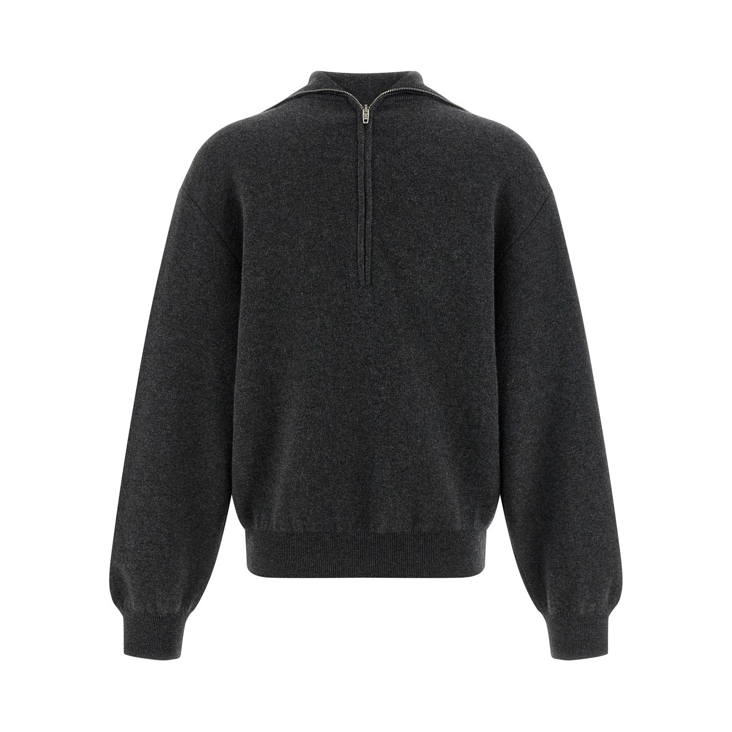 Balenciaga Gray Wool Cardigan