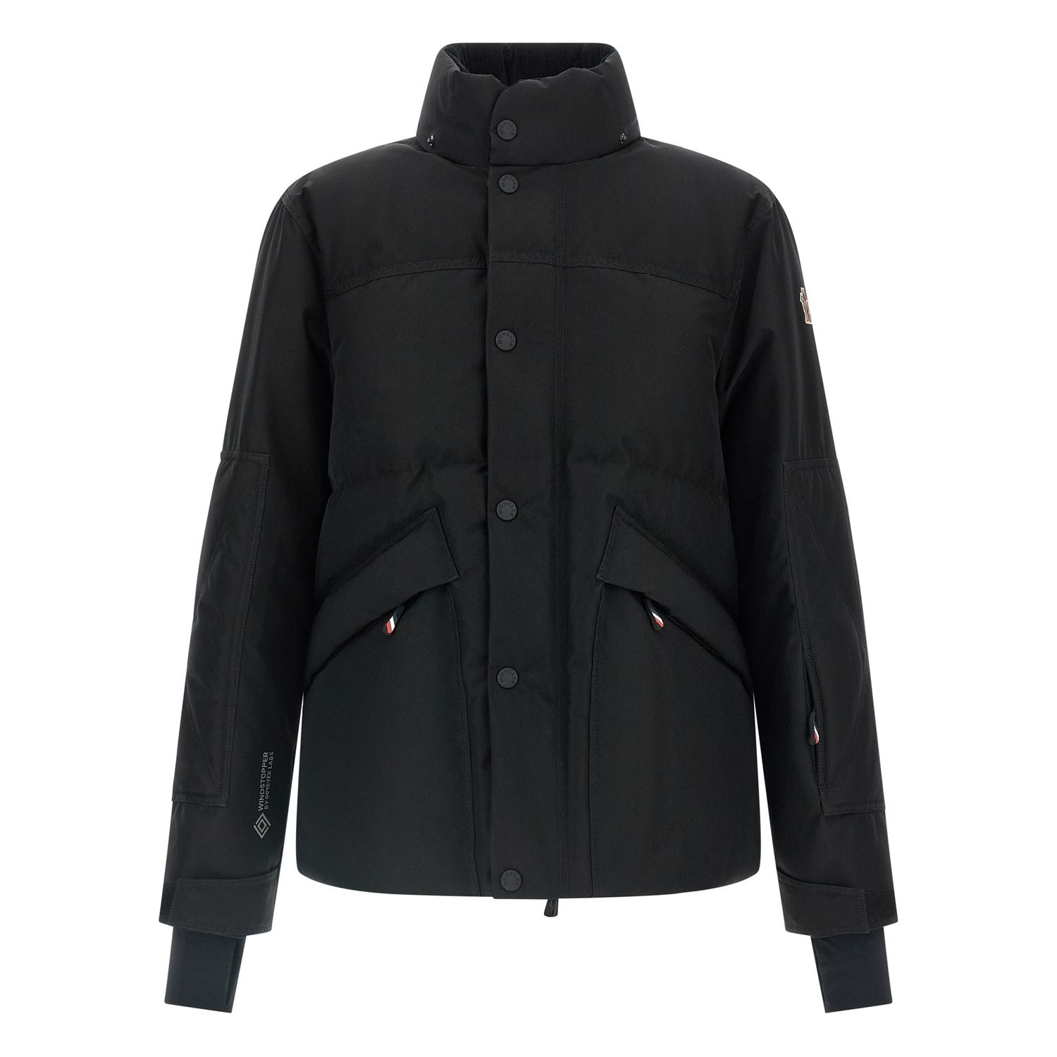 Moncler Grenoble Black Polyester Shell Jacket