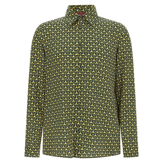 Gucci Bicolor Silk Blouse