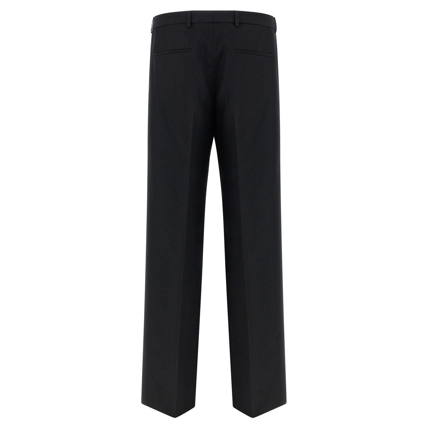 Gucci Black Polyester Dress Pants