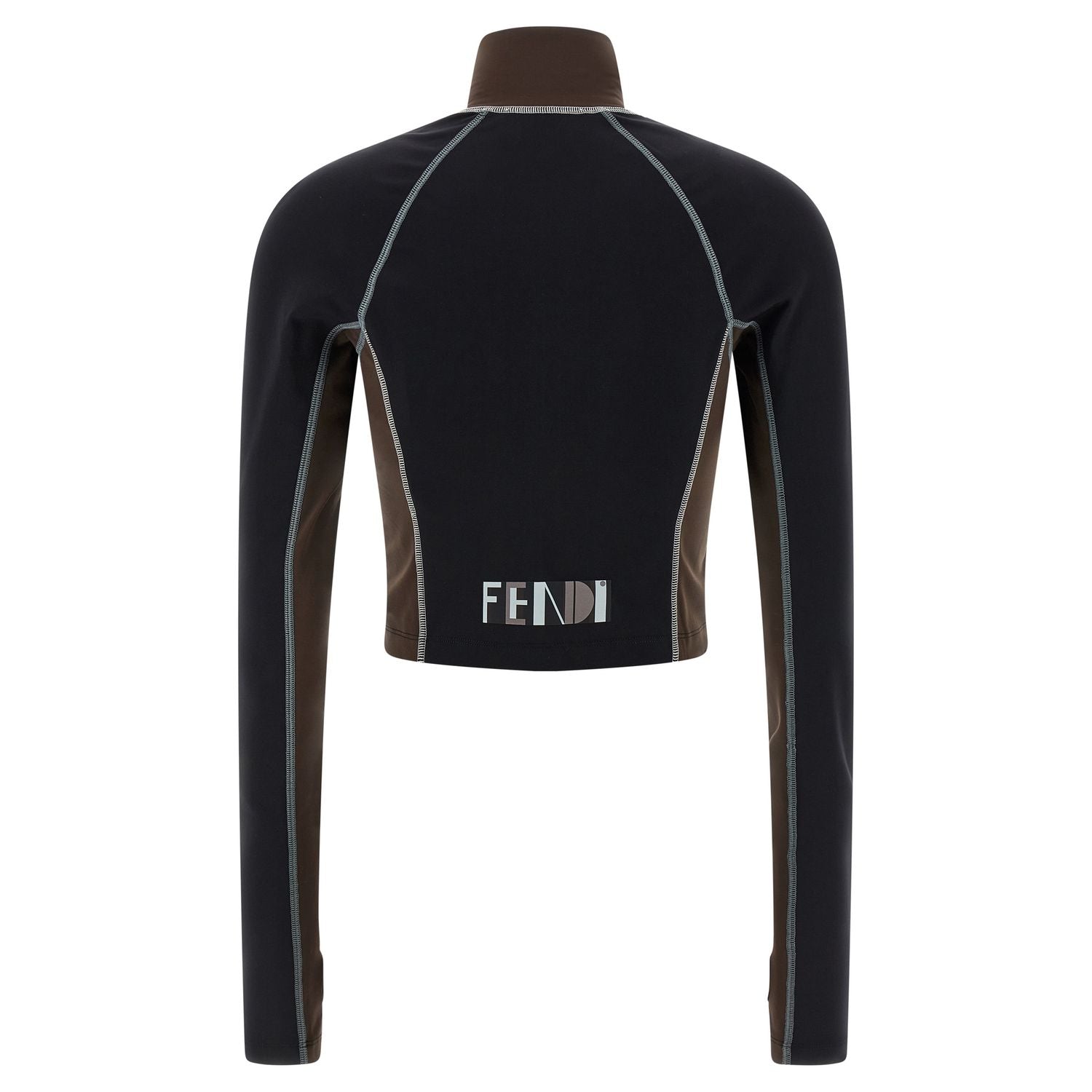 Fendi Black Polyamide Top