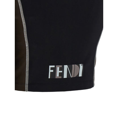 Fendi Black Polyamide Top