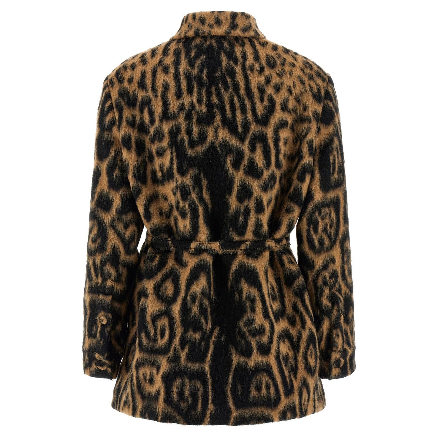 Fendi Beige Virgin Wool Coat