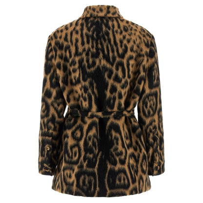 Fendi Beige Virgin Wool Coat