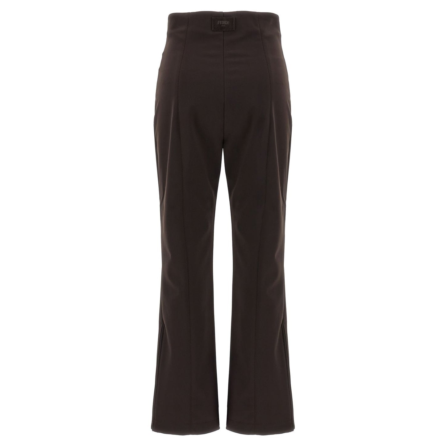 Fendi Brown Polyamide Athletic Pants