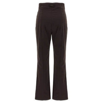 Fendi Brown Polyamide Athletic Pants