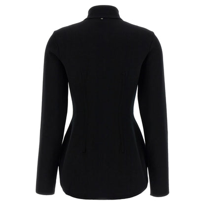 Sportmax Black Viscose Blouse