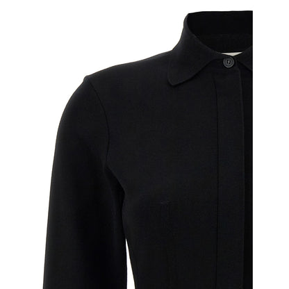 Sportmax Black Viscose Blouse
