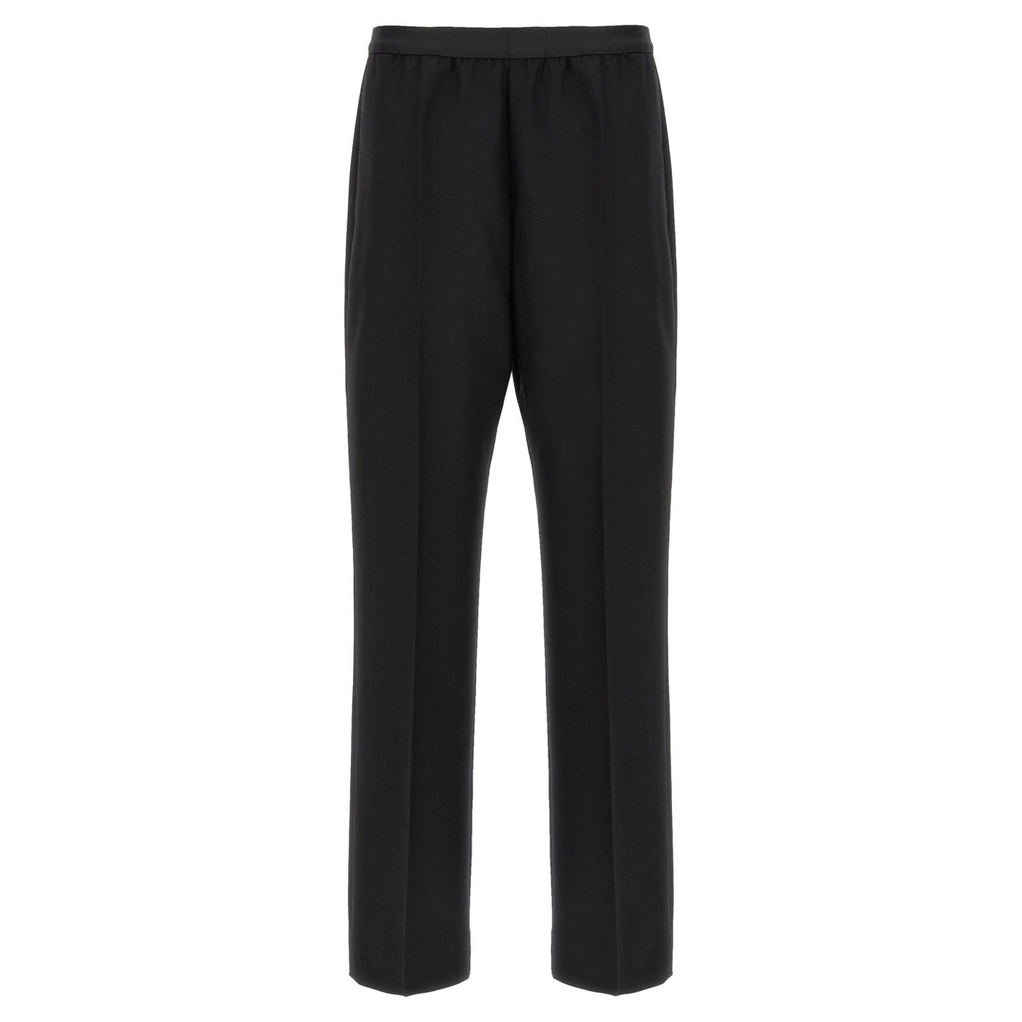 Maison Margiela Black Virgin Wool Casual Pants