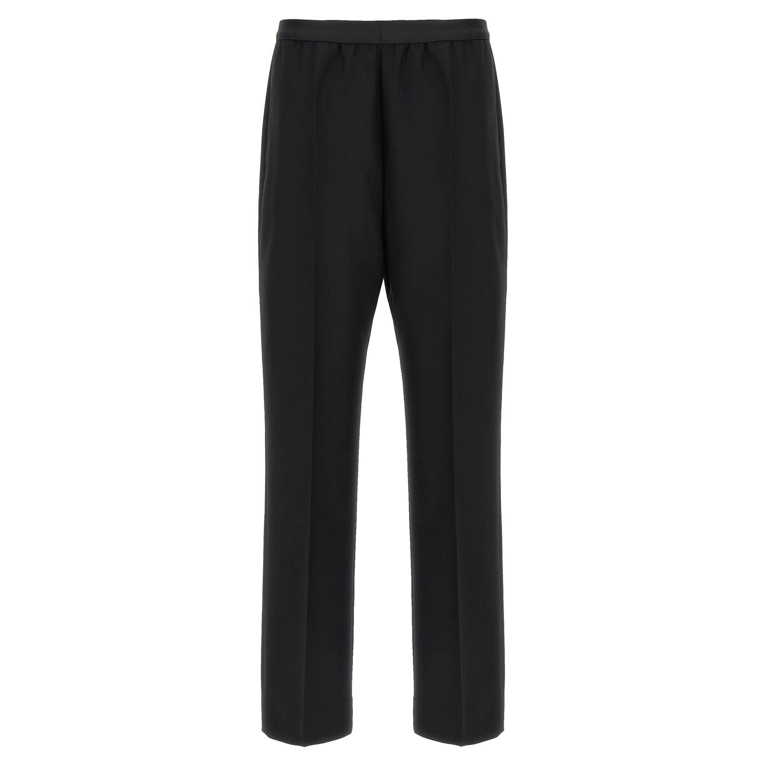 Maison Margiela Black Virgin Wool Casual Pants