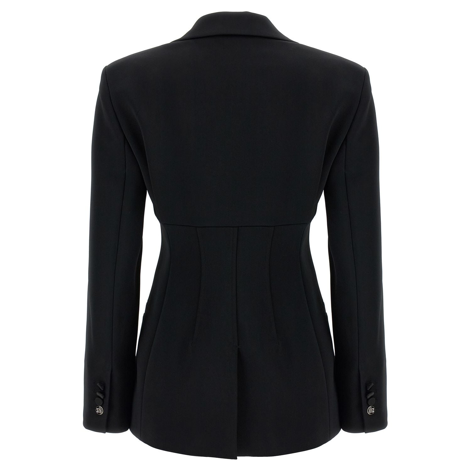 Max Mara Black Viscose Blazer