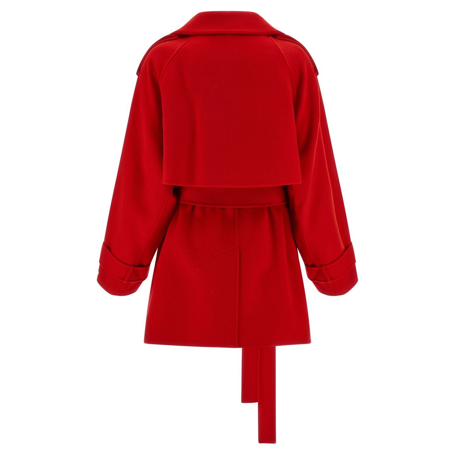Sportmax Multicolor Virgin Wool Coat