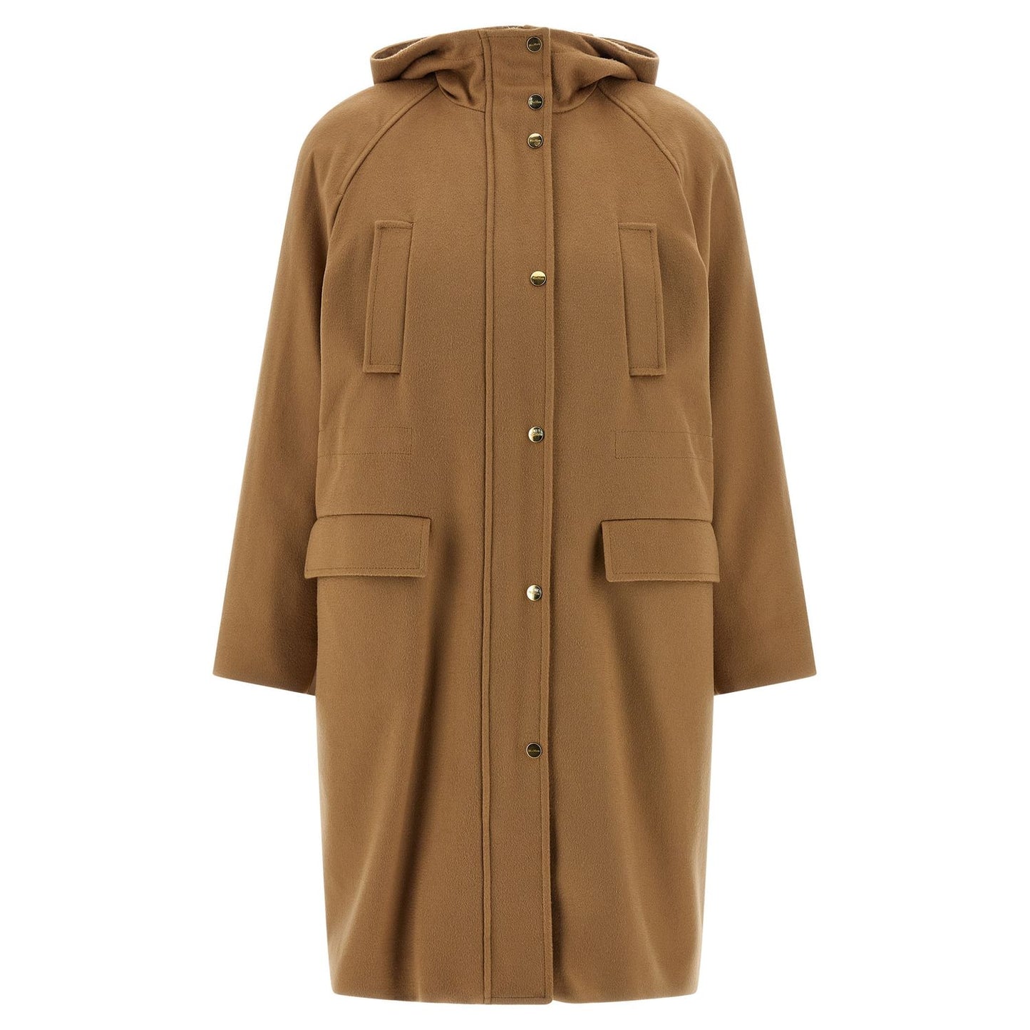 Max Mara Beige Polyamide Parka