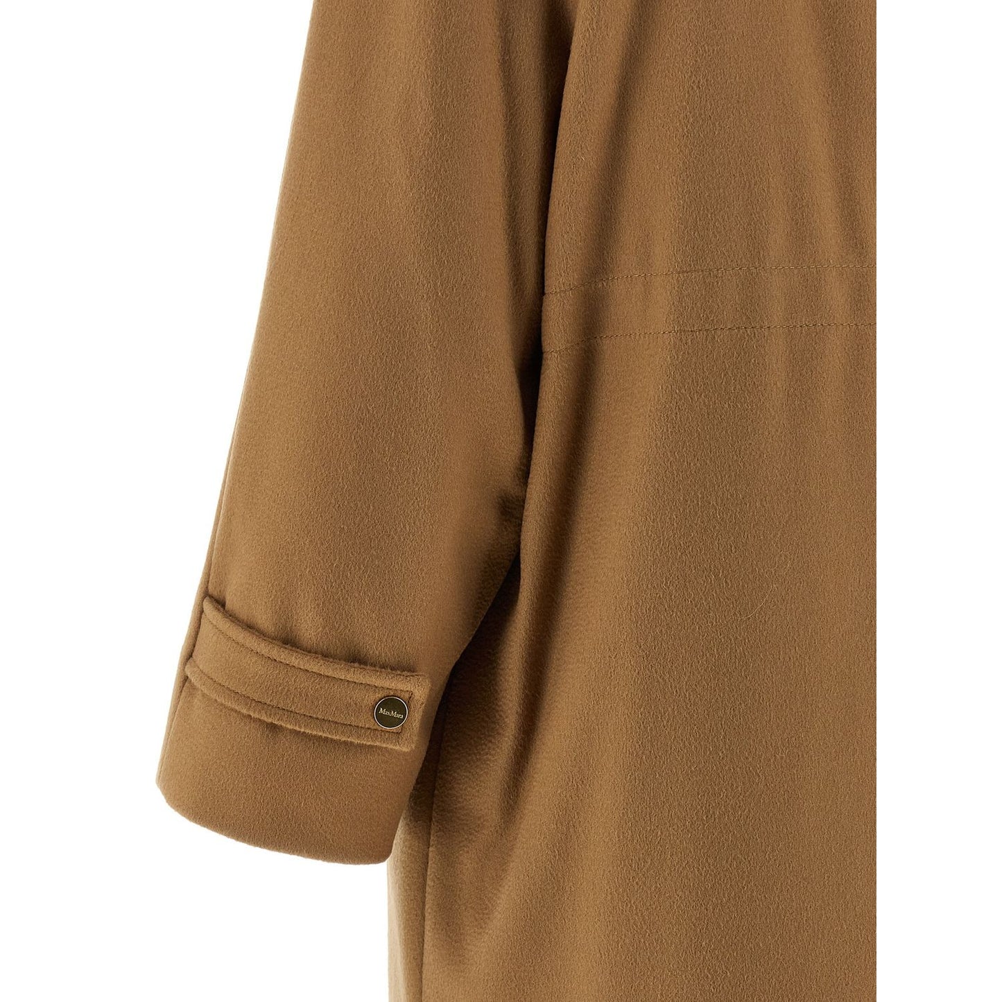 Max Mara Beige Polyamide Parka
