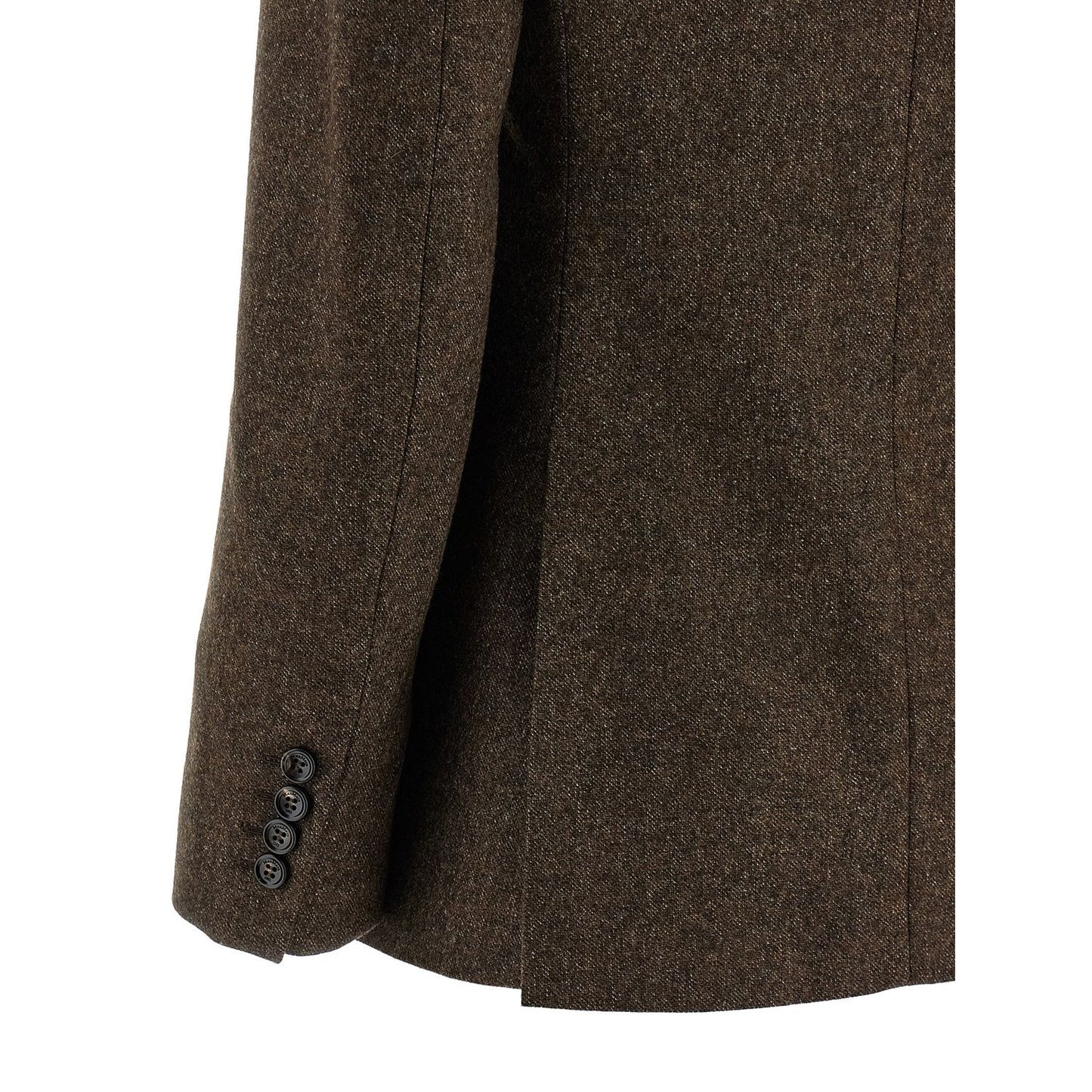 Max Mara Brown Virgin Wool Blazer