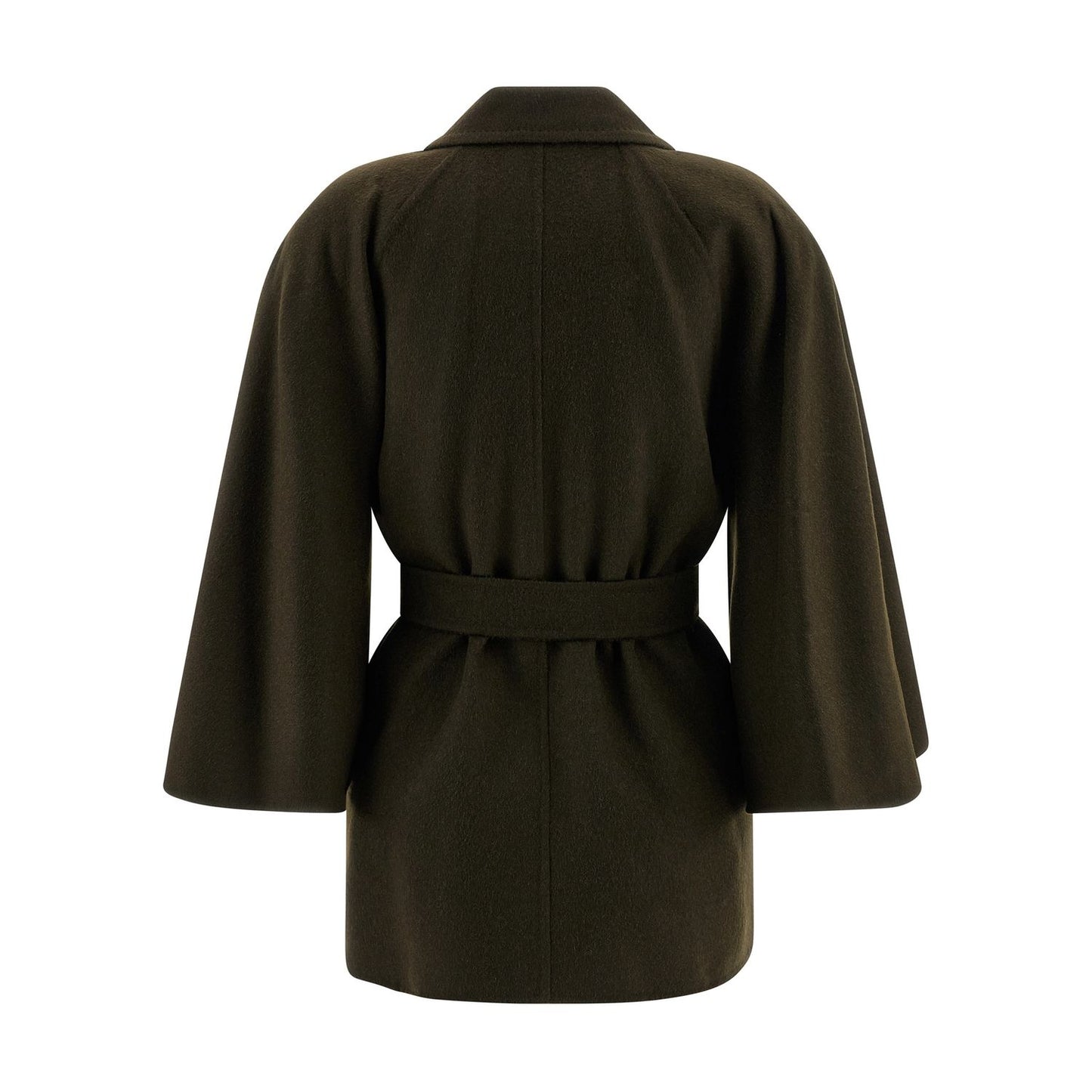 Max Mara Bicolor Wool Coat
