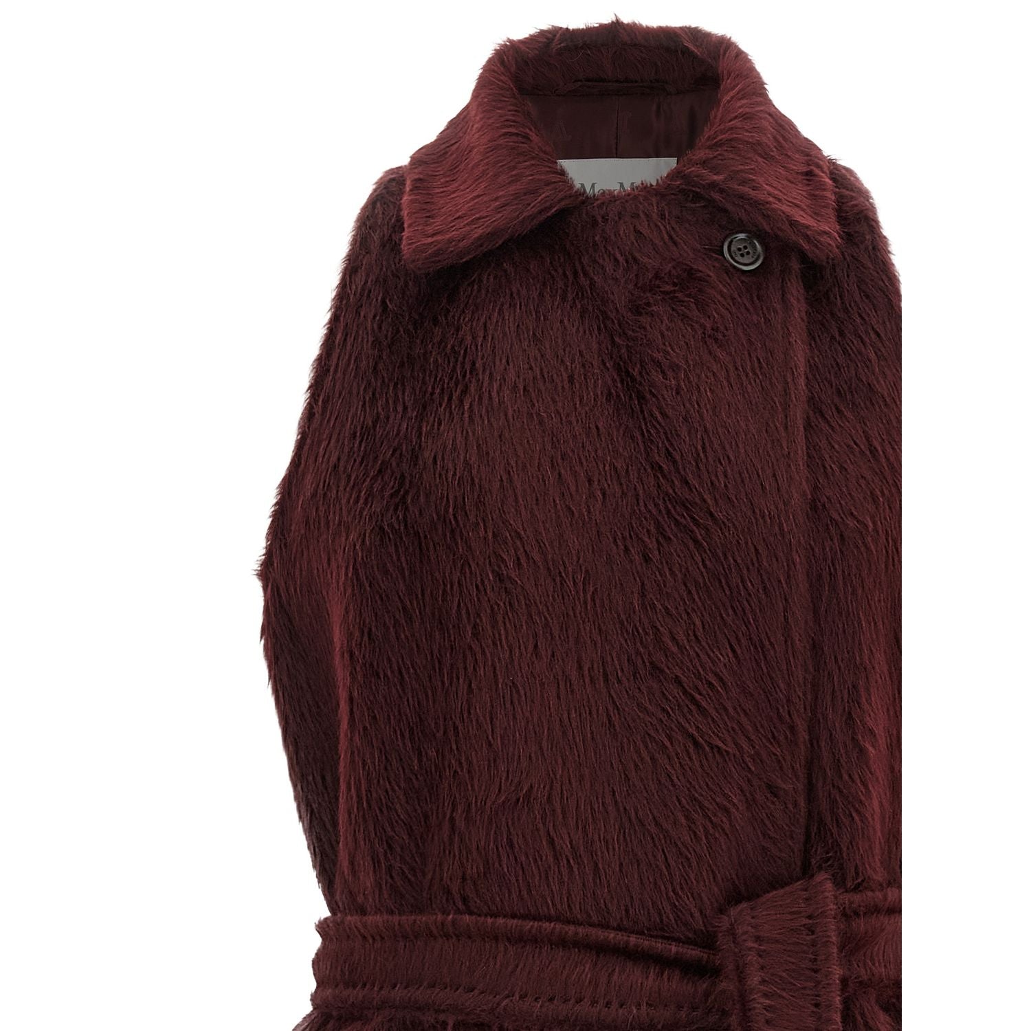 Max Mara Bordeaux Wool Coat