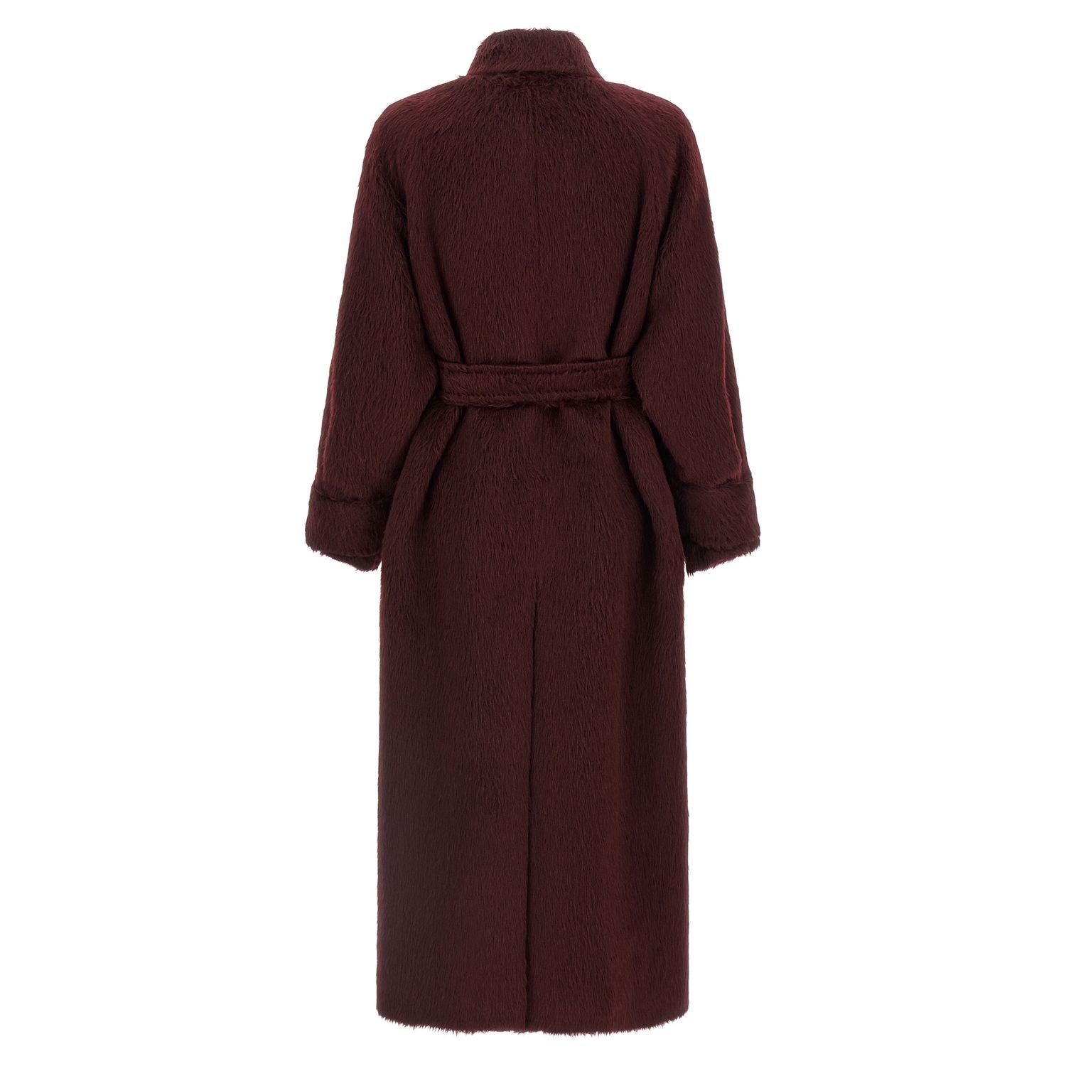 Max Mara Bordeaux Wool Coat